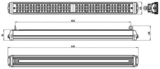 Industrial LED Luminaire 255W Suspended (INDUSTRY.3)