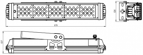 Industrial LED Luminaire 130W (INDUSTRY.3)