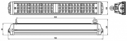 Industrial LED Luminaire 155 Suspended (INDUSTRY.3)